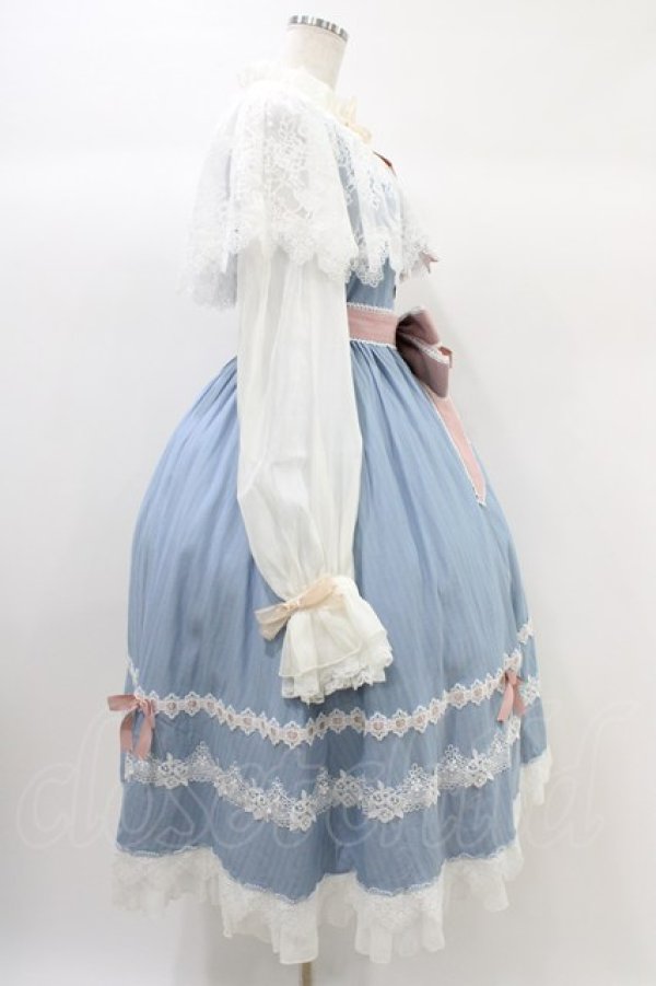 画像3: Hoshibako Works / 東方Project ×HoshibakoWorks アリス・マーガトロイド ケープ付きワンピース S サックス H-25-12-28-009-LO-OP-NS-ZH (3)