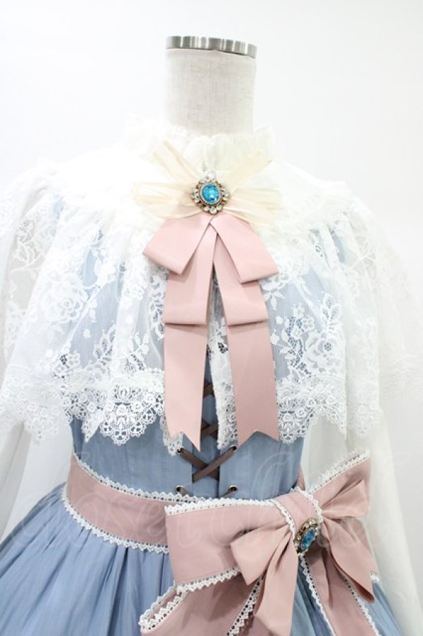 画像4: Hoshibako Works / 東方Project ×HoshibakoWorks アリス・マーガトロイド ケープ付きワンピース S サックス H-25-12-28-009-LO-OP-NS-ZH (4)