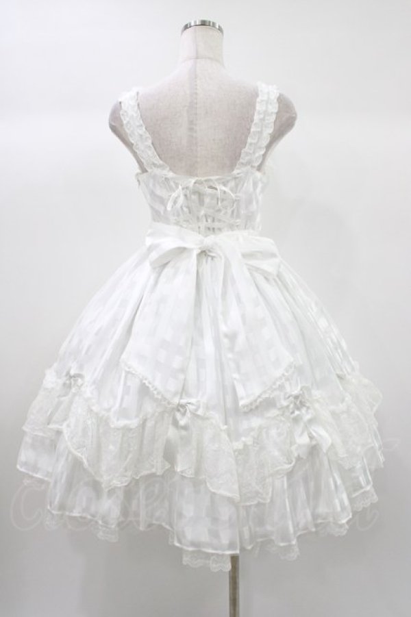 画像2: Angelic Pretty / Bright Sugarジャンパースカート Free シロ H-25-12-28-010-AP-OP-NS-ZH (2)