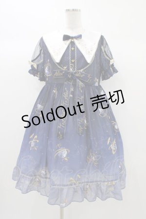 画像: To Alice / 星座柄ワンピース M ネイビー H-25-12-28-018-LO-OP-NS-ZH