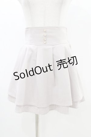 画像: evelyn / ダブルフレアスカート Free ピンク H-25-12-28-003-LO-SK-NS-ZH