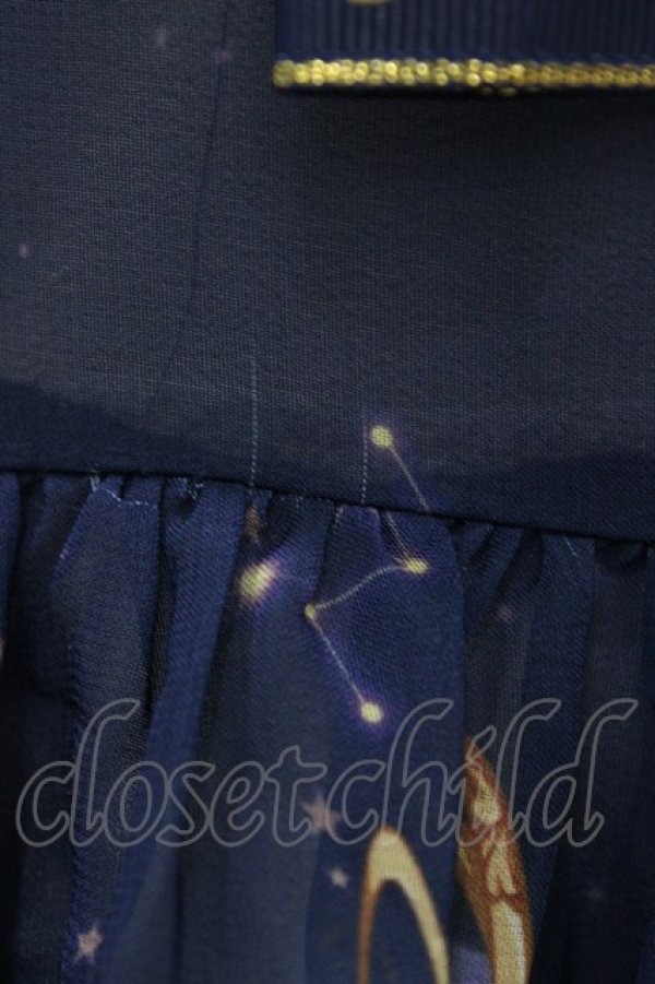 画像4: To Alice / 星座柄ワンピース M ネイビー H-25-12-28-018-LO-OP-NS-ZH (4)