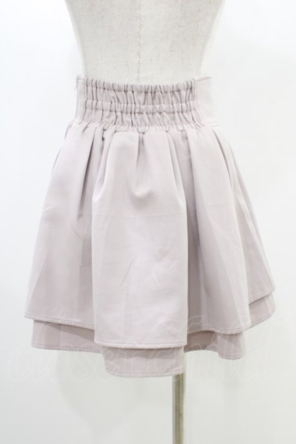 画像2: evelyn / ダブルフレアスカート Free ピンク H-25-12-28-003-LO-SK-NS-ZH (2)