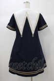 画像2: To Alice / 魔法陣刺繍ワンピース S ネイビー H-25-12-28-021-LO-OP-NS-ZH (2)