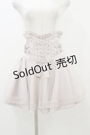 画像: LIZ LISA / レースアップコルセットライクスカパン Free ピンク H-26-01-03-045-LO-PA-NS-ZH