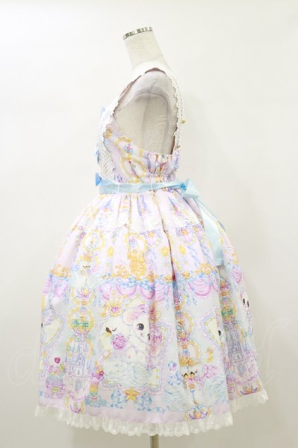 画像3: Royal Princess Alice / Pastel Merry-go-round 飴ノ森ふみかコラボ/ジャンパースカート Free ピンク H-26-01-03-053-LO-OP-NS-ZH (3)