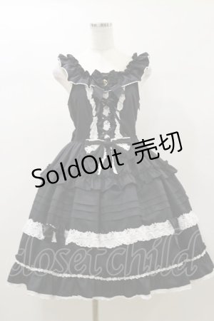 画像: BABY,THE STARS SHINE BRIGHT / Rose Princessジャンパースカート Free ブラック H-26-01-03-056-BA-OP-NS-ZH