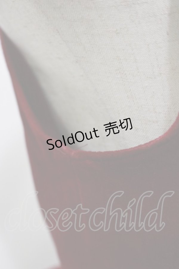 画像5: BABY,THE STARS SHINE BRIGHT / 別珍Candy Ribbonジャンパースカート Free ボルドー H-26-01-03-057-BA-OP-NS-ZH (5)