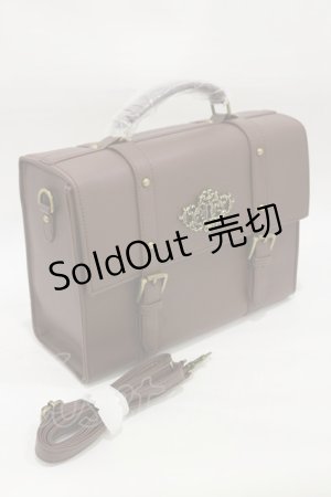 画像: Kurumi Collaboration / CLK*カギアナバッグ　鍵穴サッチェルバッグ  ブラウン H-26-01-03-008-LO-BG-NS-ZH