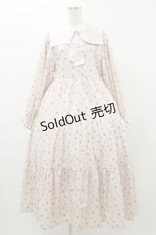 画像1: m petit by misako / TT*AOKハナセーラーOP L ピンク H-26-01-03-063-LO-OP-NS-ZH (1)