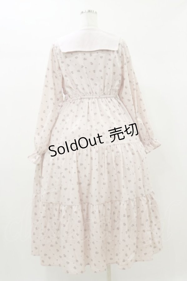 画像2: m petit by misako / TT*AOKハナセーラーOP L ピンク H-26-01-03-063-LO-OP-NS-ZH (2)