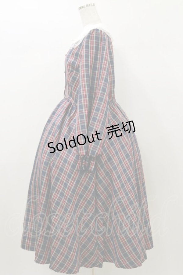 画像3: m petit by misako / サンリオキャラクターズコラボ ハローキティ ワンピース 4L ネイビー H-26-01-03-064-LO-OP-NS-ZH (3)