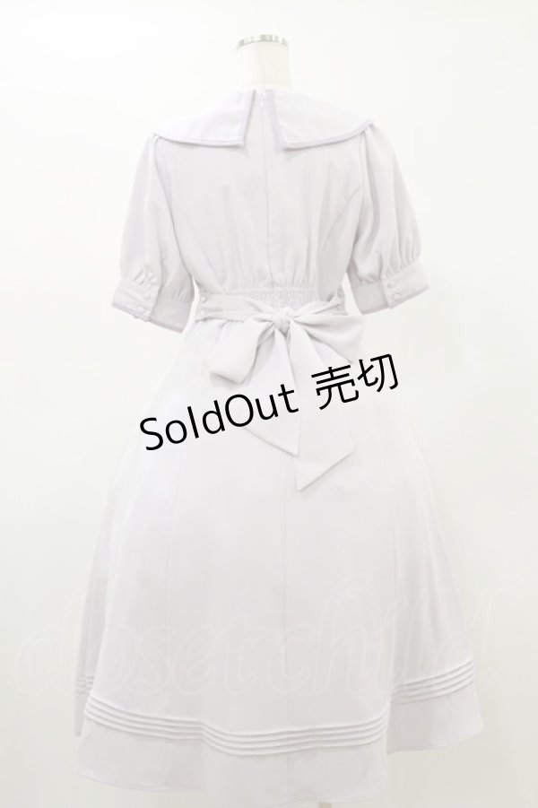 画像2: Amavel / Twinkle Fammeパイピングワンピース Free ラベンダー H-26-01-03-066-CA-OP-NS-ZH (2)