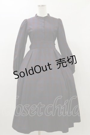 画像: Maison de FLEUR Petite Robe canone / ニナのお茶会ワンピース S Bordeaux H-26-01-03-068-EL-OP-NS-ZH