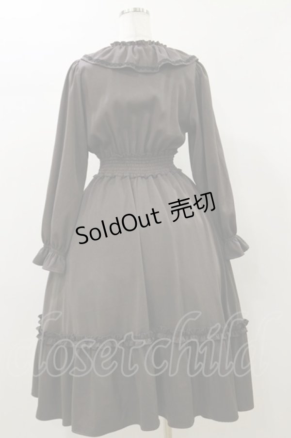 画像2: m petit by misako / AOK*フリルカラータックワンピース S グレー H-26-01-03-071-LO-OP-NS-ZH (2)