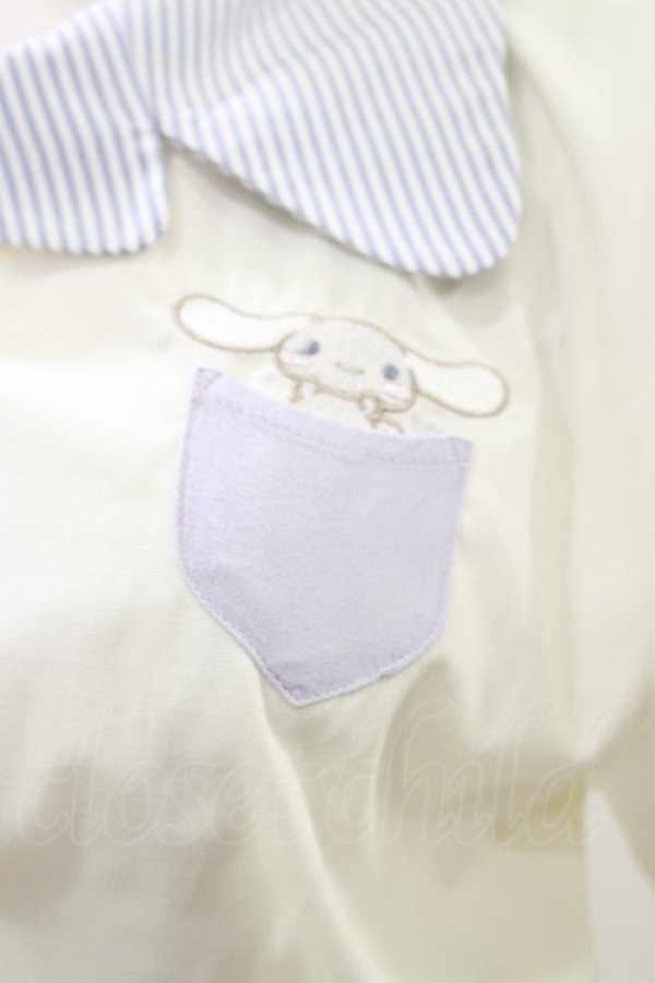 画像3: Fi.n.t / クレリック開衿ワンピース/シナモロール Free OFF×BL H-26-01-03-076-CA-OP-NS-ZH (3)