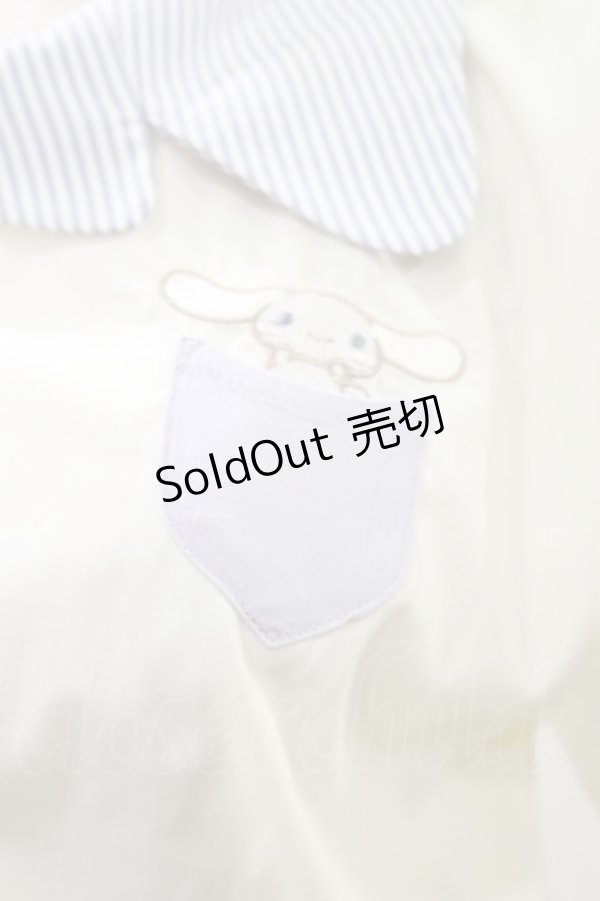 画像3: Fi.n.t / クレリック開衿ワンピース/シナモロール Free OFF×BL H-26-01-03-076-CA-OP-NS-ZH (3)