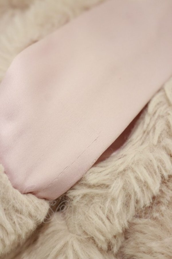 画像2: Honey Cinnamon / リボンマフラー  ピンク H-26-01-03-012-LO-ZA-NS-ZH (2)