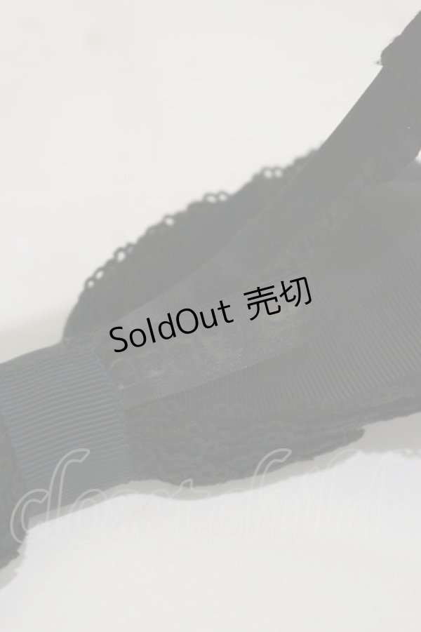 画像3: ALICE and the PIRATES /  ローズフリルグログランカチューシャ  ブラック H-26-01-03-015-PA-AC-NS-ZH (3)