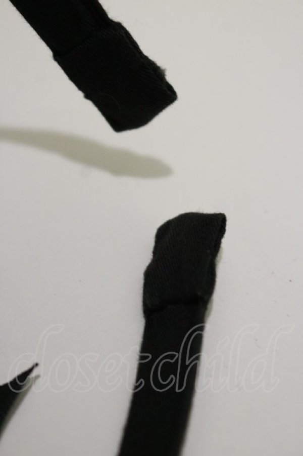 画像2: BABY,THE STARS SHINE BRIGHT / パピオンリボンカチューシャ  ブラック H-26-01-03-018-BA-AC-NS-ZH (2)