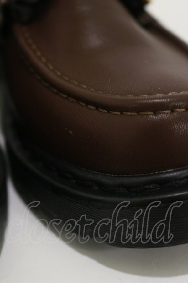 画像4: m petit by misako / AMリボンフリルローファー LL ブラウン H-26-01-03-019-LO-SH-NS-ZH (4)