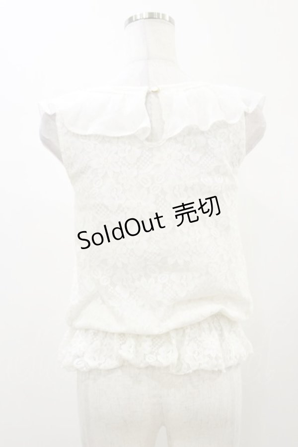 画像2: LIZ LISA / シフォンリボントップス Free オフ H-26-01-03-024-LO-TO-NS-ZH (2)