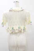画像2: Angelic Pretty / Cherry Berry Bunnyニットボレロ Free オフ H-26-01-03-026-AP-TO-NS-ZH (2)