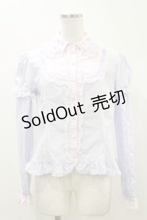 画像: Angelic Pretty / Fancy Dollブラウス Free ラベンダー/ピンク H-26-01-03-036-AP-BL-NS-ZH