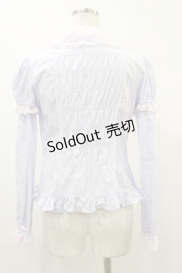 画像2: Angelic Pretty / Fancy Dollブラウス Free ラベンダー/ピンク H-26-01-03-036-AP-BL-NS-ZH (2)