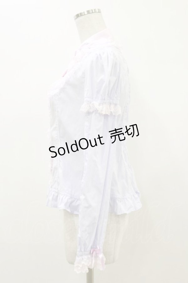 画像3: Angelic Pretty / Fancy Dollブラウス Free ラベンダー/ピンク H-26-01-03-036-AP-BL-NS-ZH (3)