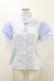 画像1: Angelic Pretty / ガラスの人形ブラウス Free サックス H-26-01-03-037-AP-BL-NS-ZH (1)