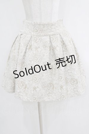 画像: Na+H / Vioボックススカート  アイボリー H-26-01-04-028-PU-SK-KB-ZH