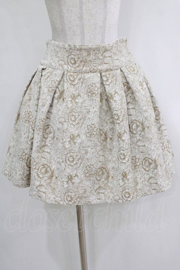 画像1: Na+H / Vioボックススカート  アイボリー H-26-01-04-028-PU-SK-KB-ZH (1)