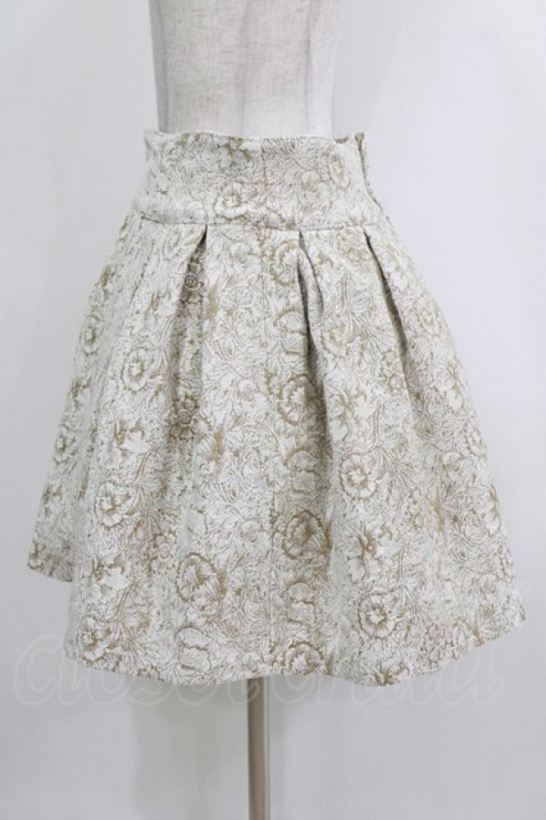 画像2: Na+H / Vioボックススカート  アイボリー H-26-01-04-028-PU-SK-KB-ZH (2)