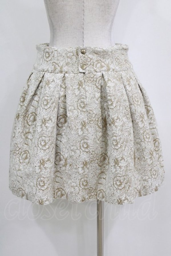 画像3: Na+H / Vioボックススカート  アイボリー H-26-01-04-028-PU-SK-KB-ZH (3)