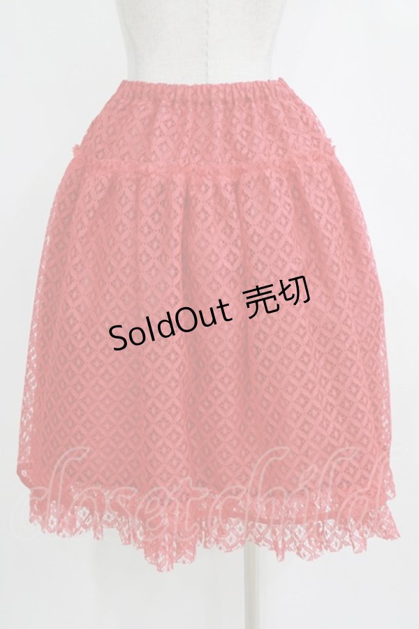 画像3: Emily Temple cute / Sleepレースペチコート  レッド H-26-01-04-037-ET-SK-KB-ZH (3)