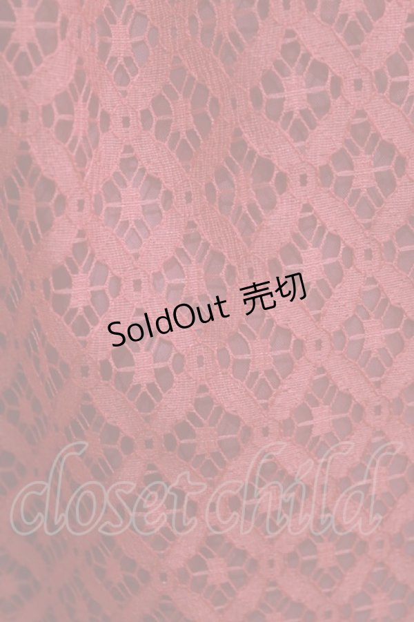 画像4: Emily Temple cute / Sleepレースペチコート  レッド H-26-01-04-037-ET-SK-KB-ZH (4)