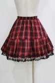 画像3: PUTUMAYO / チェックセーラースカート  レッド H-26-01-04-038-PT-SK-KB-ZH (3)