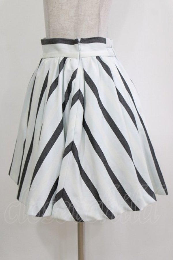 画像2: MILK / MILK CLUB MINIスカート  サックス H-26-01-04-041-ML-SK-KB-ZH (2)