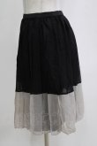画像2: MARBLE / プリーツスカート M~L ブラック H-26-01-04-043-GO-SK-NS-ZH (2)