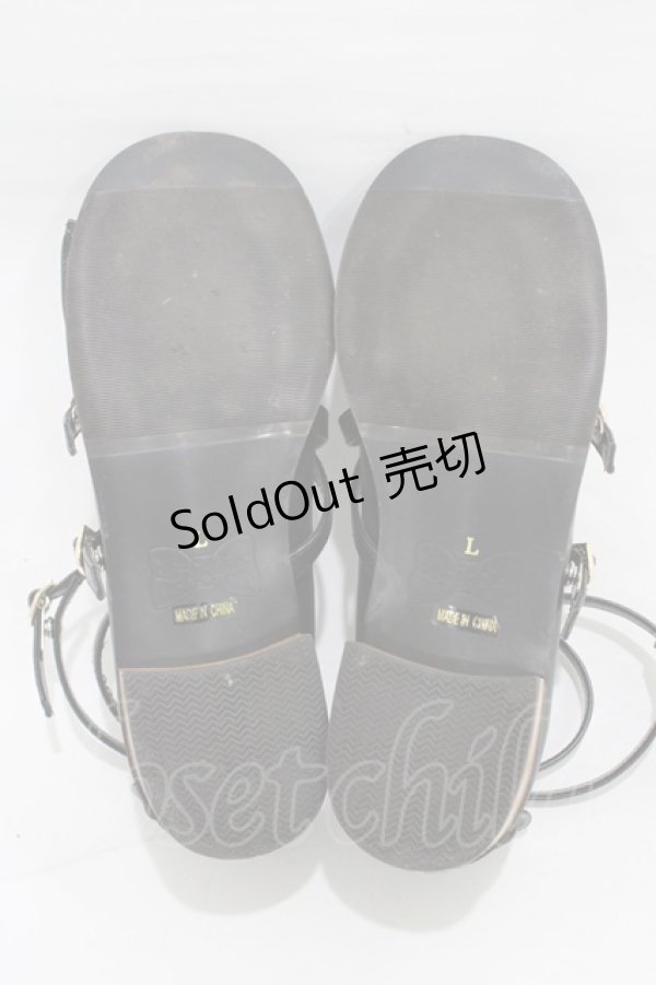画像3: Angelic Pretty / Tea Party Shoes L/約24.5cm ブラック H-26-01-04-1003-AP-SH-NS-ZH (3)