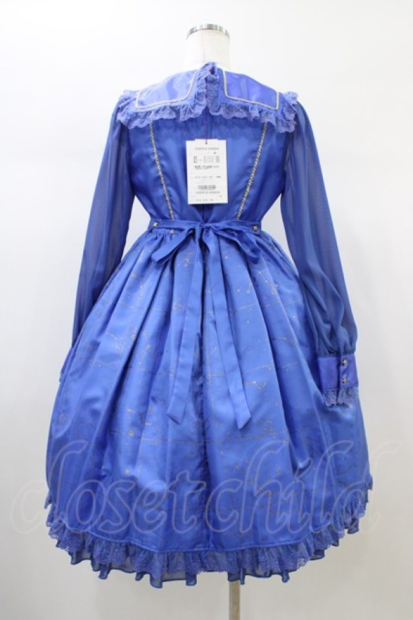 画像2: Angelic Pretty / Twinkle Skyワンピース Free ブルー H-26-01-04-1031-AP-OP-NS-ZH (2)