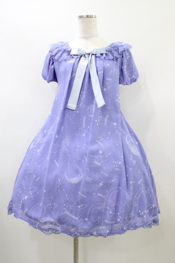 画像1: Angelic Pretty / Cosmicワンピース Free ラベンダー H-26-01-04-1032-AP-OP-NS-ZH (1)