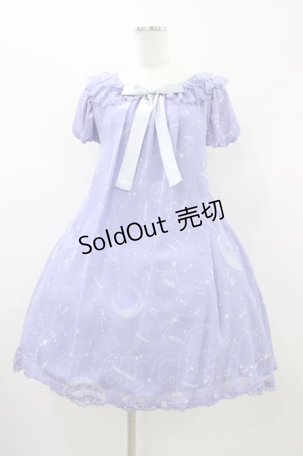 画像1: Angelic Pretty / Cosmicワンピース Free ラベンダー H-26-01-04-1032-AP-OP-NS-ZH (1)