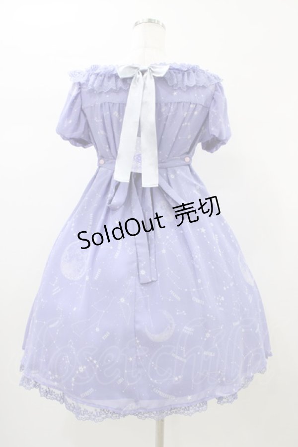 画像2: Angelic Pretty / Cosmicワンピース Free ラベンダー H-26-01-04-1032-AP-OP-NS-ZH (2)
