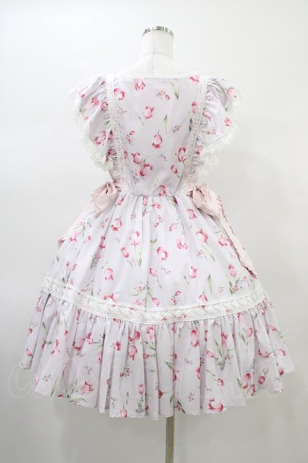 画像2: mellfy memory / For you love Tulipワンピース M ピンク H-26-01-04-1033-0-OP-NS-ZH (2)