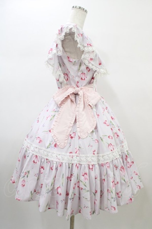 画像3: mellfy memory / For you love Tulipワンピース M ピンク H-26-01-04-1033-0-OP-NS-ZH (3)