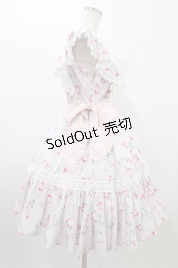 画像3: mellfy memory / For you love Tulipワンピース M ピンク H-26-01-04-1033-0-OP-NS-ZH (3)