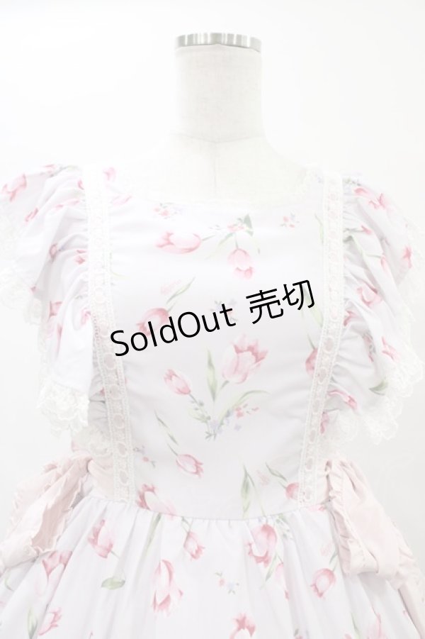 画像4: mellfy memory / For you love Tulipワンピース M ピンク H-26-01-04-1033-0-OP-NS-ZH (4)