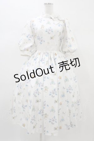 画像: Innocent World / ピーターラビット小花レースワンピース M オフ H-26-01-04-1034-IW-OP-NS-ZH